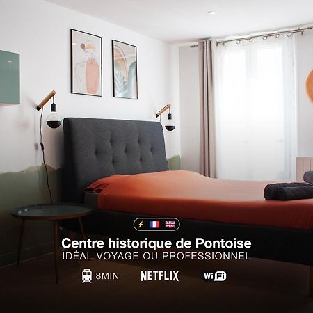 Studio Cosy En Plein Coeur Historique De Pontoiseアパートメント エクステリア 写真